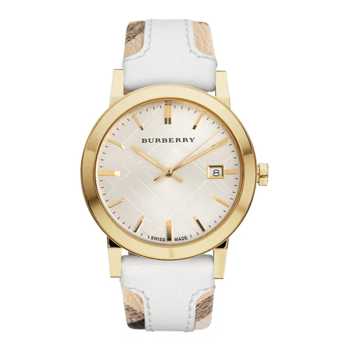 Burberry Women&#39;s BU9015 Multicolor Canvas Watch