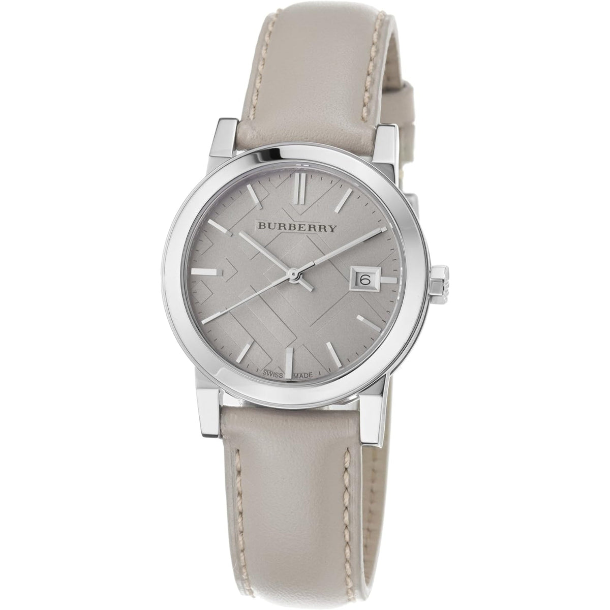 Burberry Women&#39;s BU9107 Beige Leather Watch