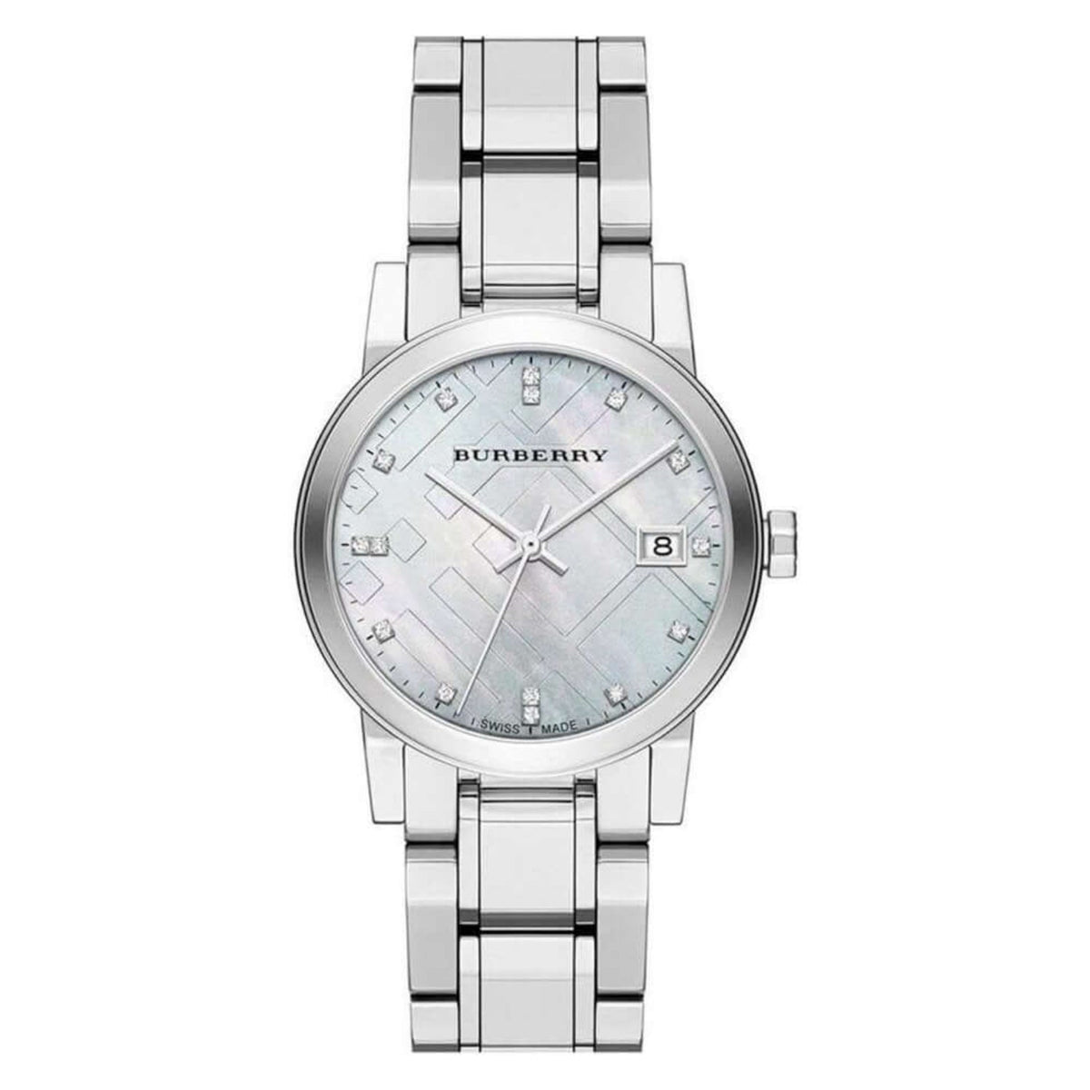 Burberry Women&#39;s BU9125 Silver-tone Stainless steel Watch