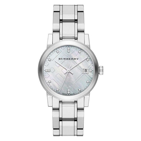 Burberry Women's BU9125 Silver-tone Stainless steel Watch