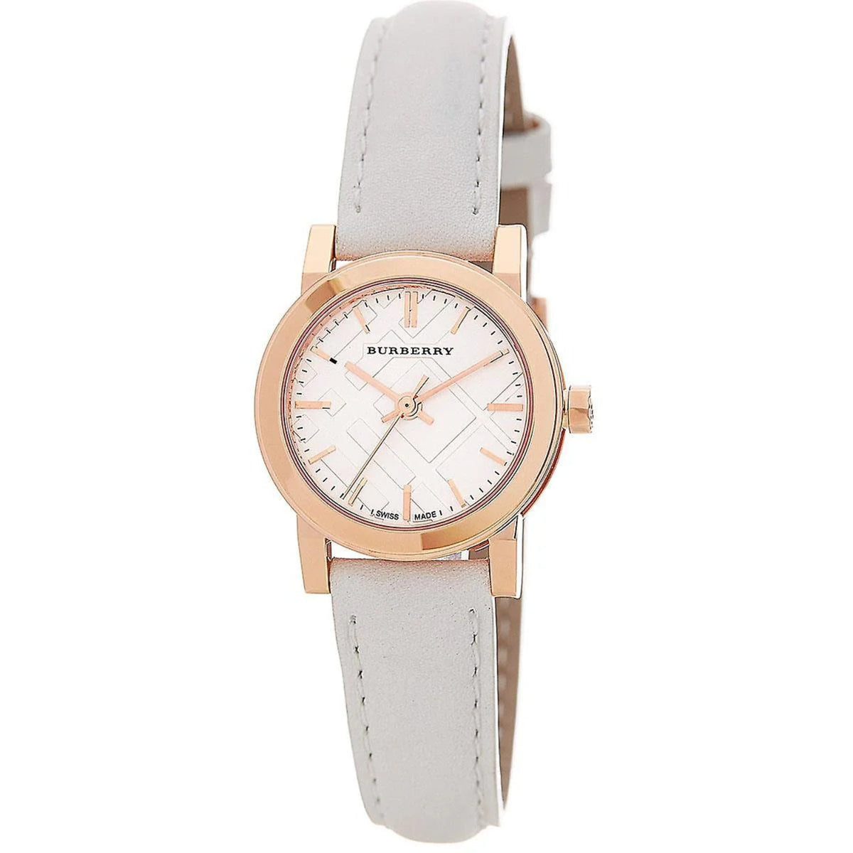 Burberry Women&#39;s BU9209 White Leather Watch