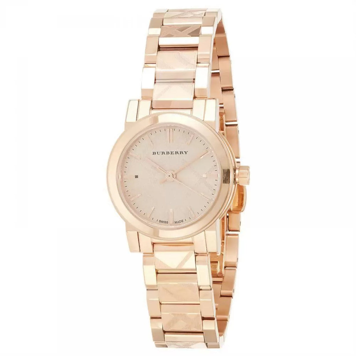 Burberry Women&#39;s BU9235 Rose-Tone Stainless steel Watch