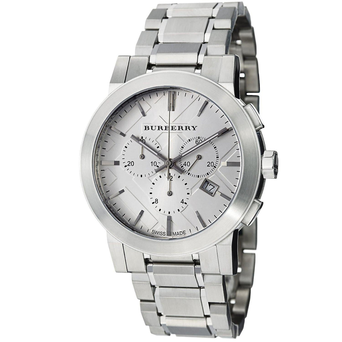 Burberry Men&#39;s BU9350 Silver Stainless steel Watch