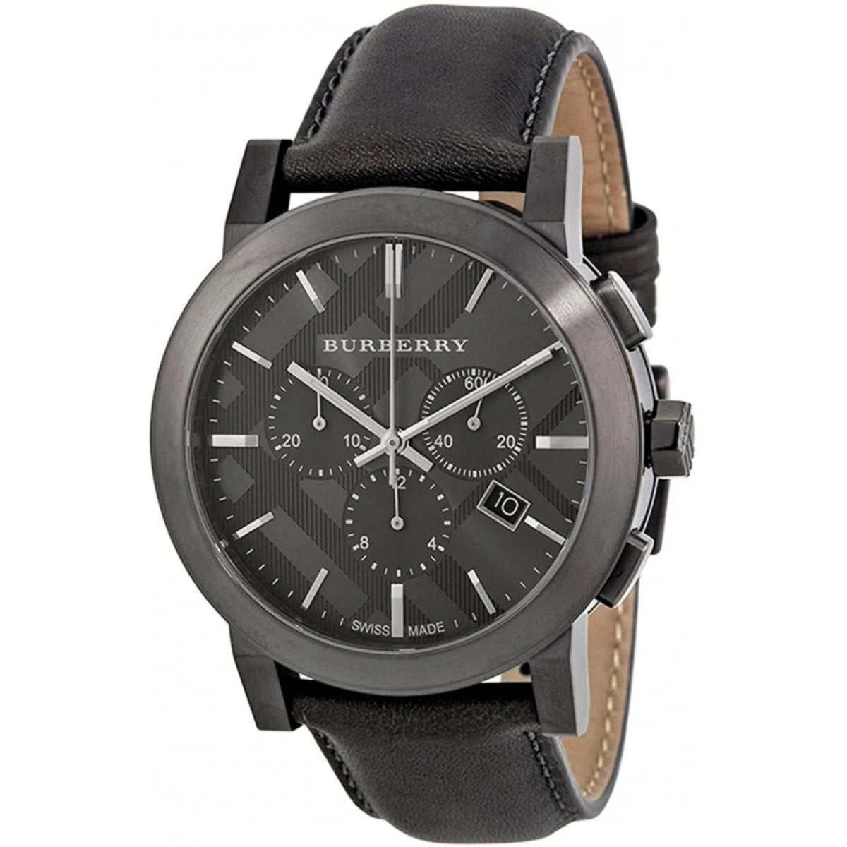 Burberry Men&#39;s BU9364 Black Leather Watch