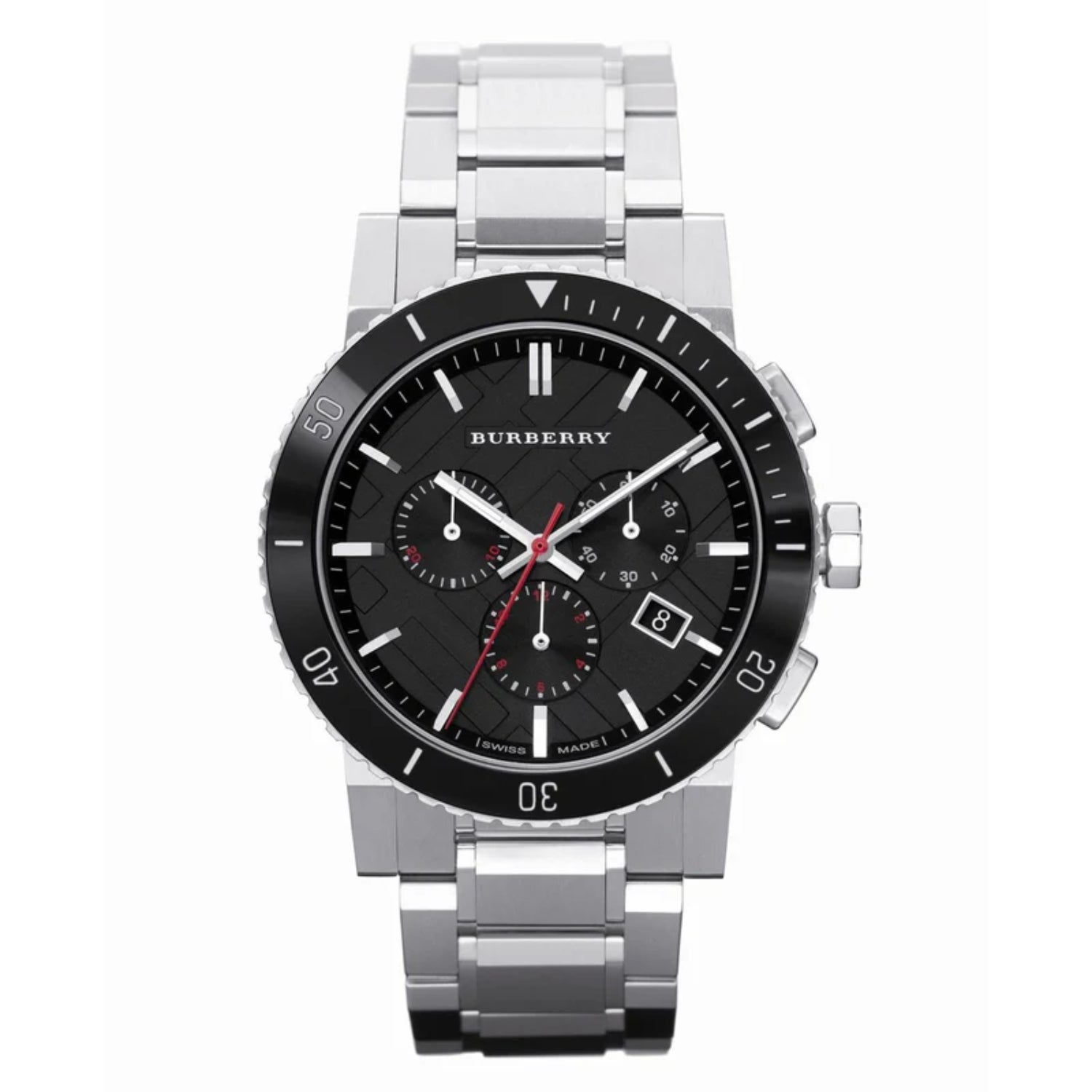 Burberry watch, stainless steel! Burberry Stainless Steel Diamond Mother of Pearl 24mm Quartz  main image 2