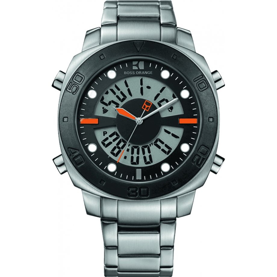 Hugo Boss Hugo Boss Orange Men's Silver Bracelet Quartz Watch - 1512843