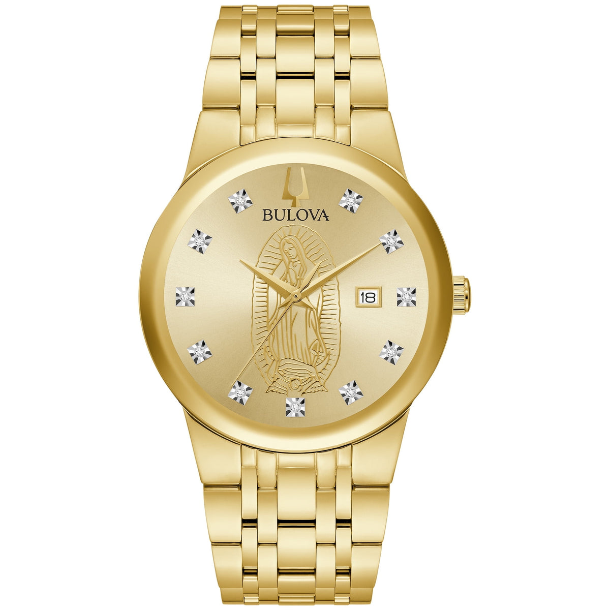 Bulova Modern Collection Men's Gold-tone Bracelet Quartz Watch - 97D139