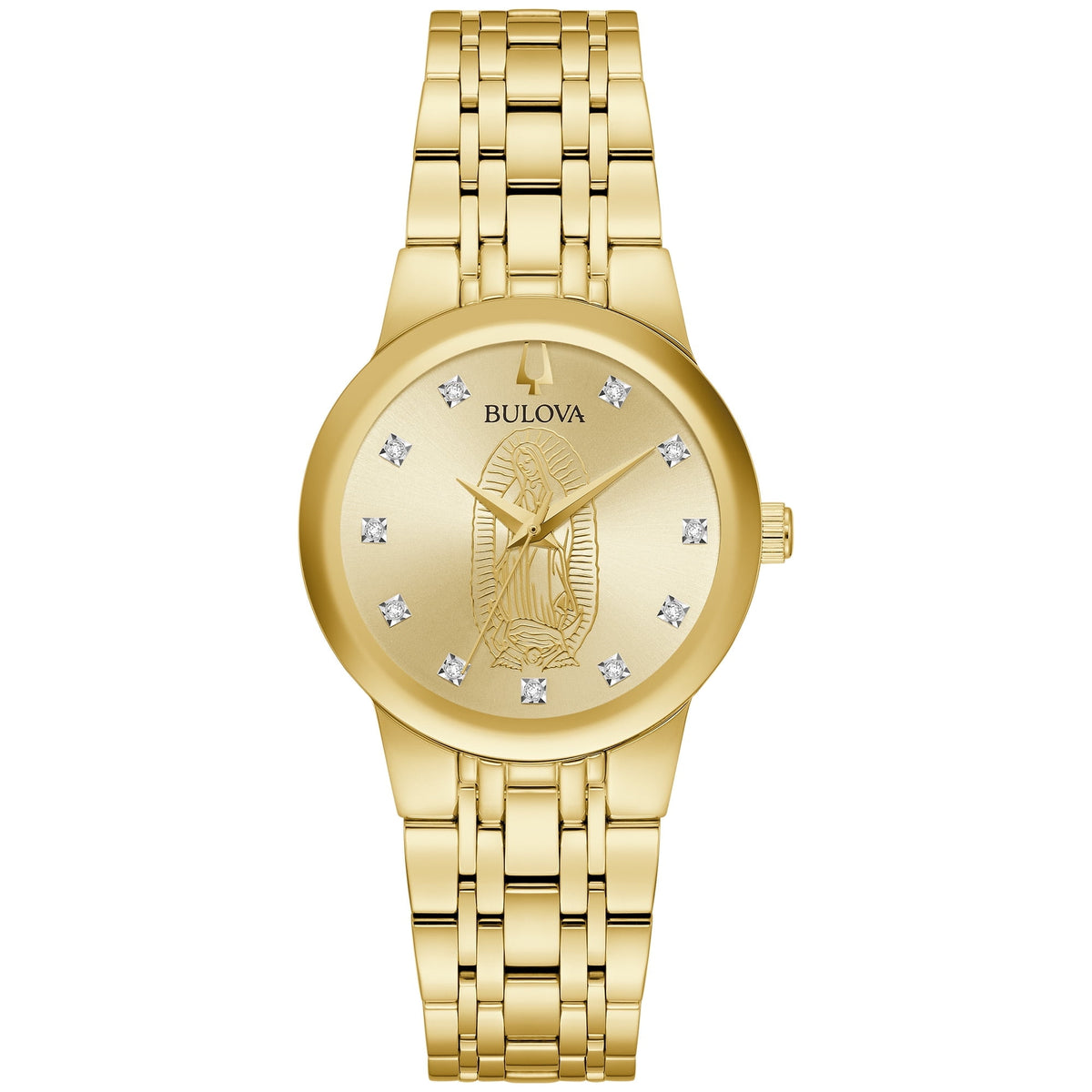 Bulova Modern Collection Women's Gold-tone Bracelet Quartz Watch - 97P178