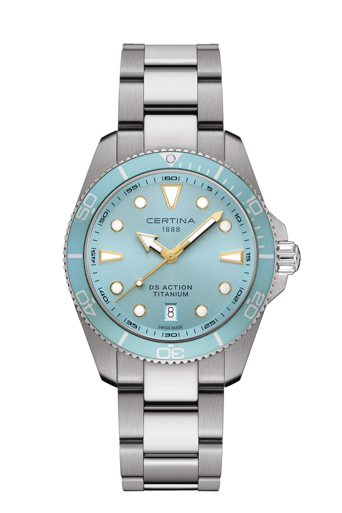 Certina DS Action Collection Men's Silver-tone Bracelet Quartz Watch - C048.410.44.351.00