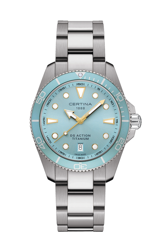 Certina DS Action Collection Men's Silver-tone Bracelet Quartz Watch - C048.410.44.351.00
