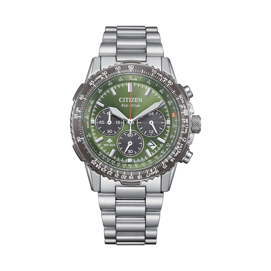 Citizen Promaster Navihawk Men's Silver-tone Bracelet Quartz Watch - CA4664-60W