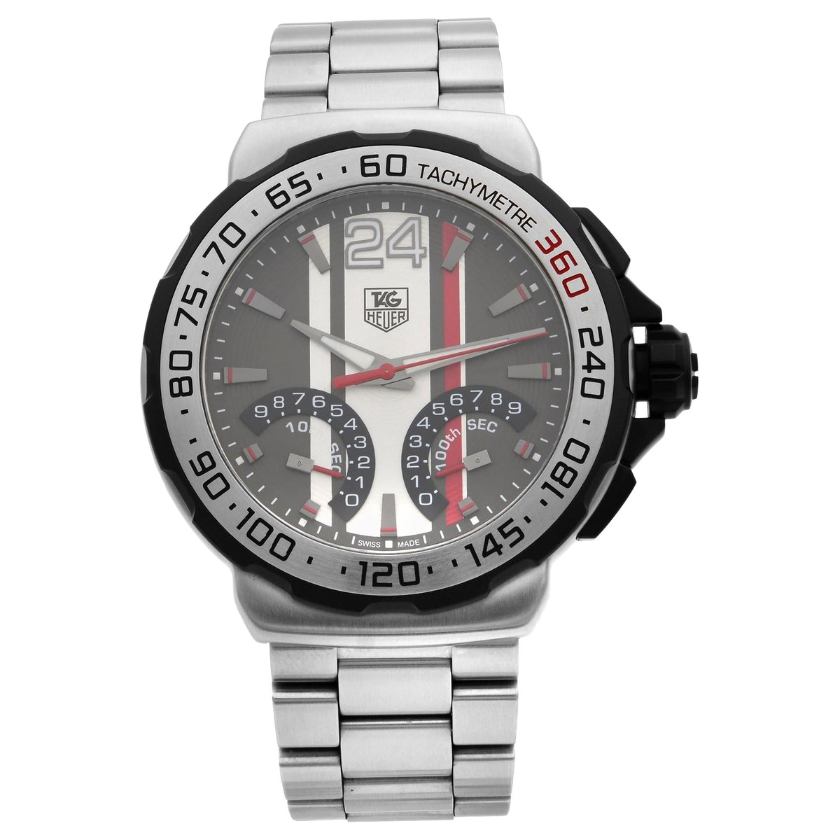 Tag Heuer Men's CAH7011.BA0860 Silver-tone Stainless Steel Watch