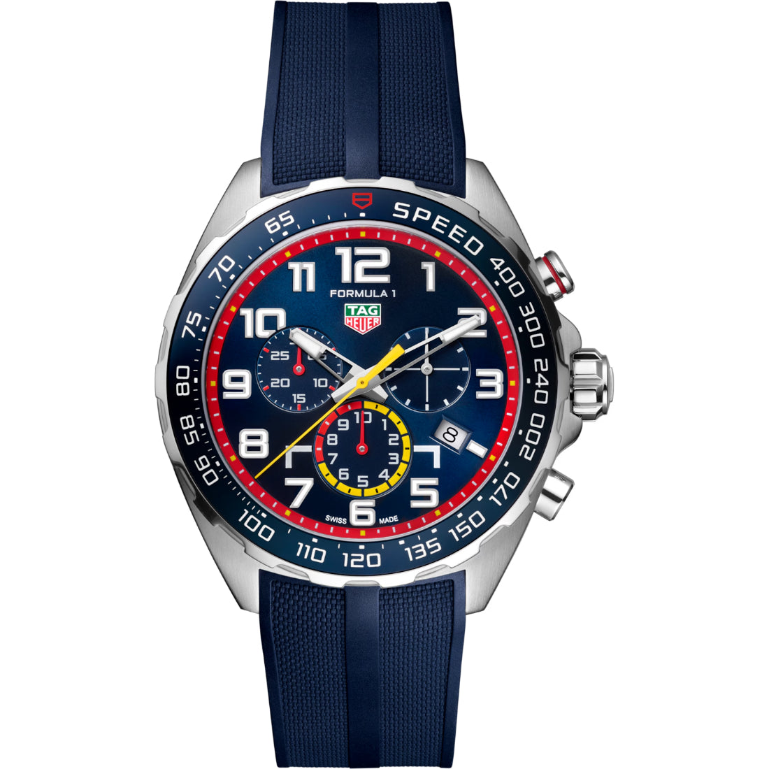 Tag Heuer Formula 1 / Red Bull Racing Special Edition Men's Blue Dial Silicone Strap Quartz Watch CAZ101AL.FT8052