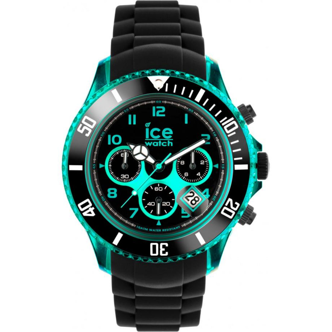 Ice-Watch Ice-Chrono Electrik Men's Black Strap Quartz Watch - CH.KTE.BB.S.12