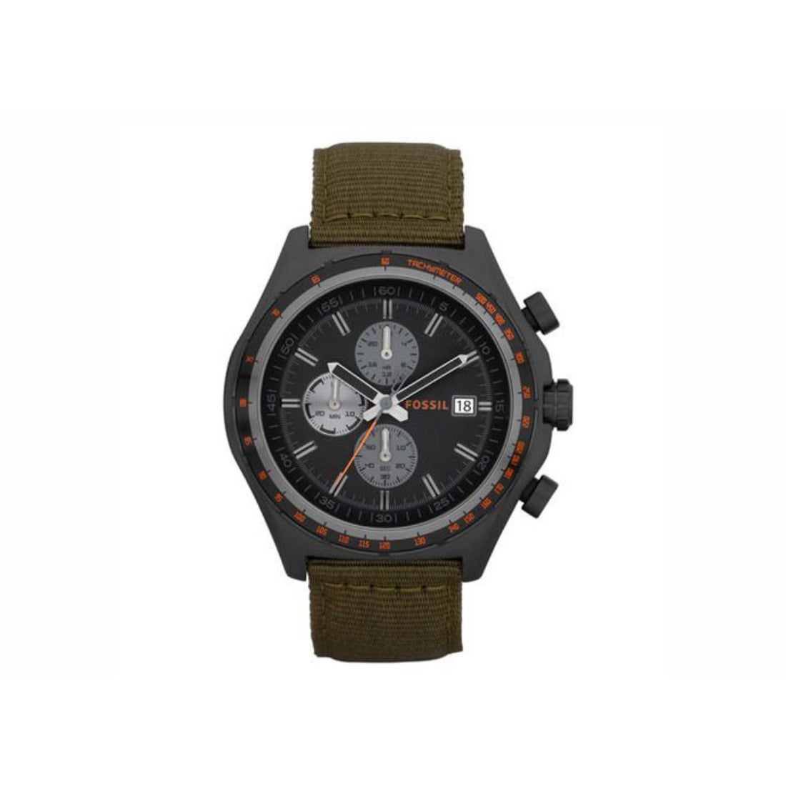 Fossil Dylan Men's Green Strap Quartz Watch - CH2781