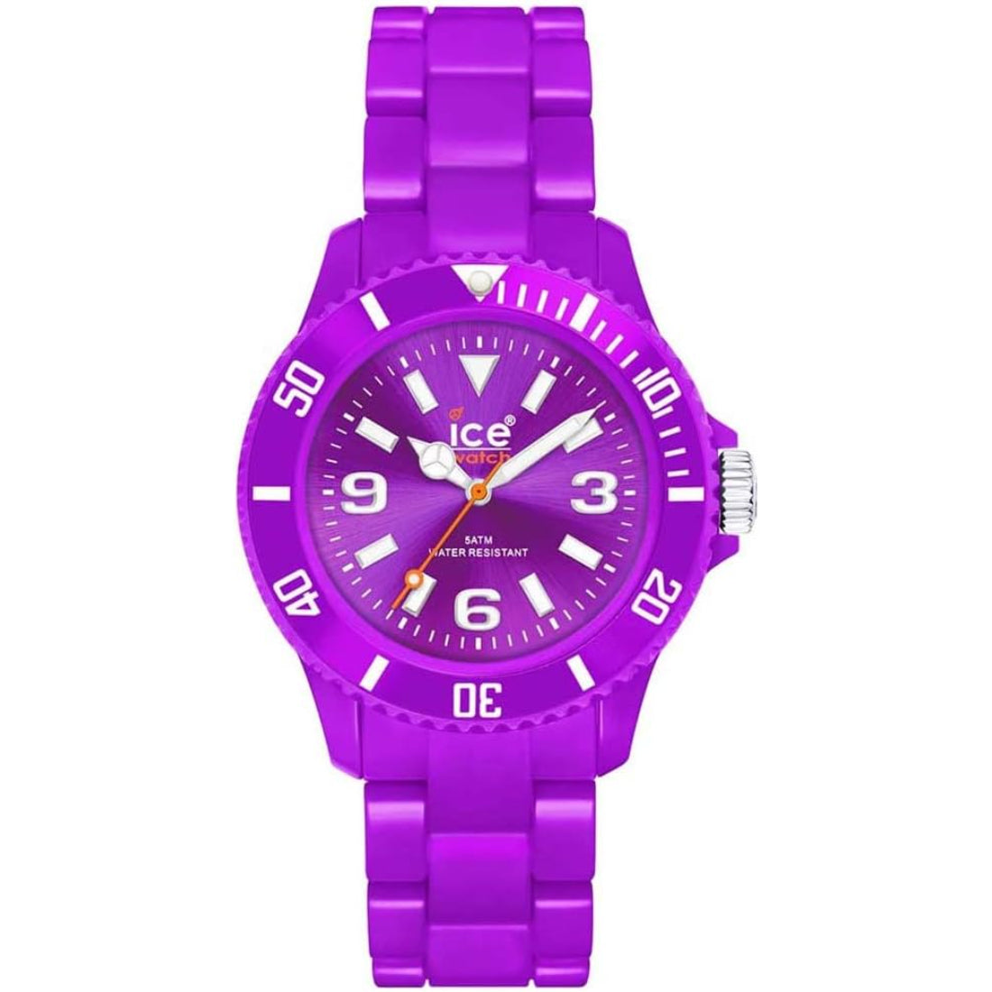 Ice-Watch Classic Solid Big Men's Purple Strap Quartz Watch - CS.PE.B.P.10