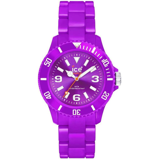 Ice-Watch Classic Solid Big Men's Purple Strap Quartz Watch - CS.PE.B.P.10