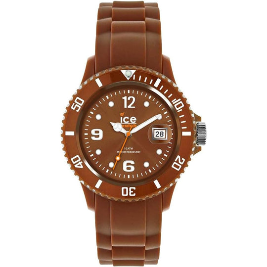 Ice-Watch Ice Chocolate (Caramel Big) Unisex Brown Strap Quartz Watch - CT.CA.B.S.10