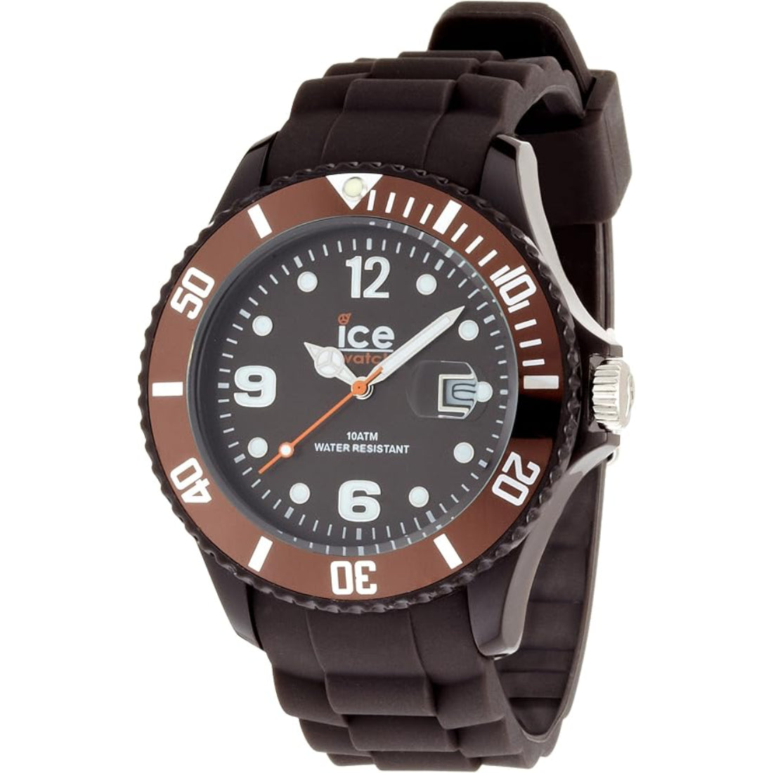 Ice-Watch Ice-Chocolate Men's Brown (Dark Chocolate) Strap Quartz Watch - CT.KC.B.S