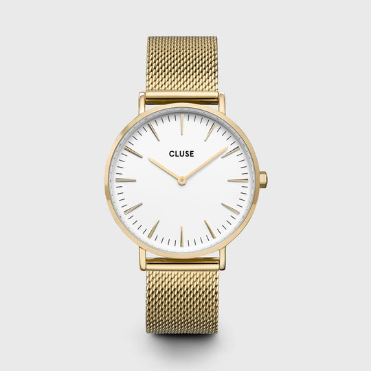 Cluse Boho Chic Women's Gold-tone Bracelet Quartz Watch - CW0101201009