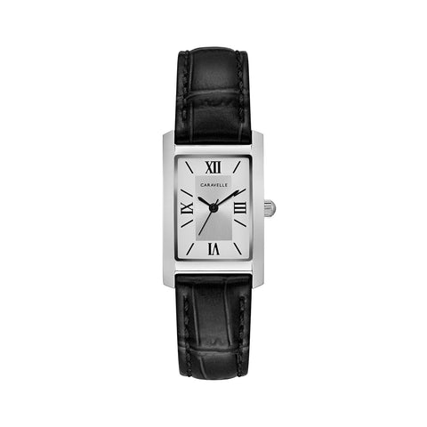 Bulova Caravelle Dress Women's Black Strap Quartz Watch - 43L202