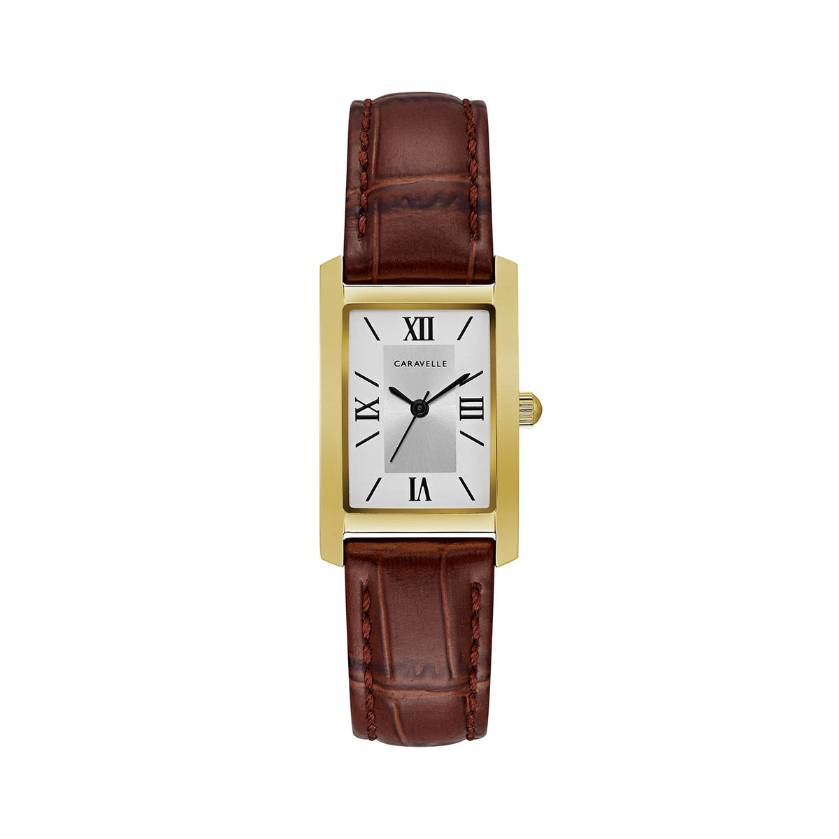 Bulova Caravelle by Bulova Women's Brown Strap Quartz Watch - 44L234