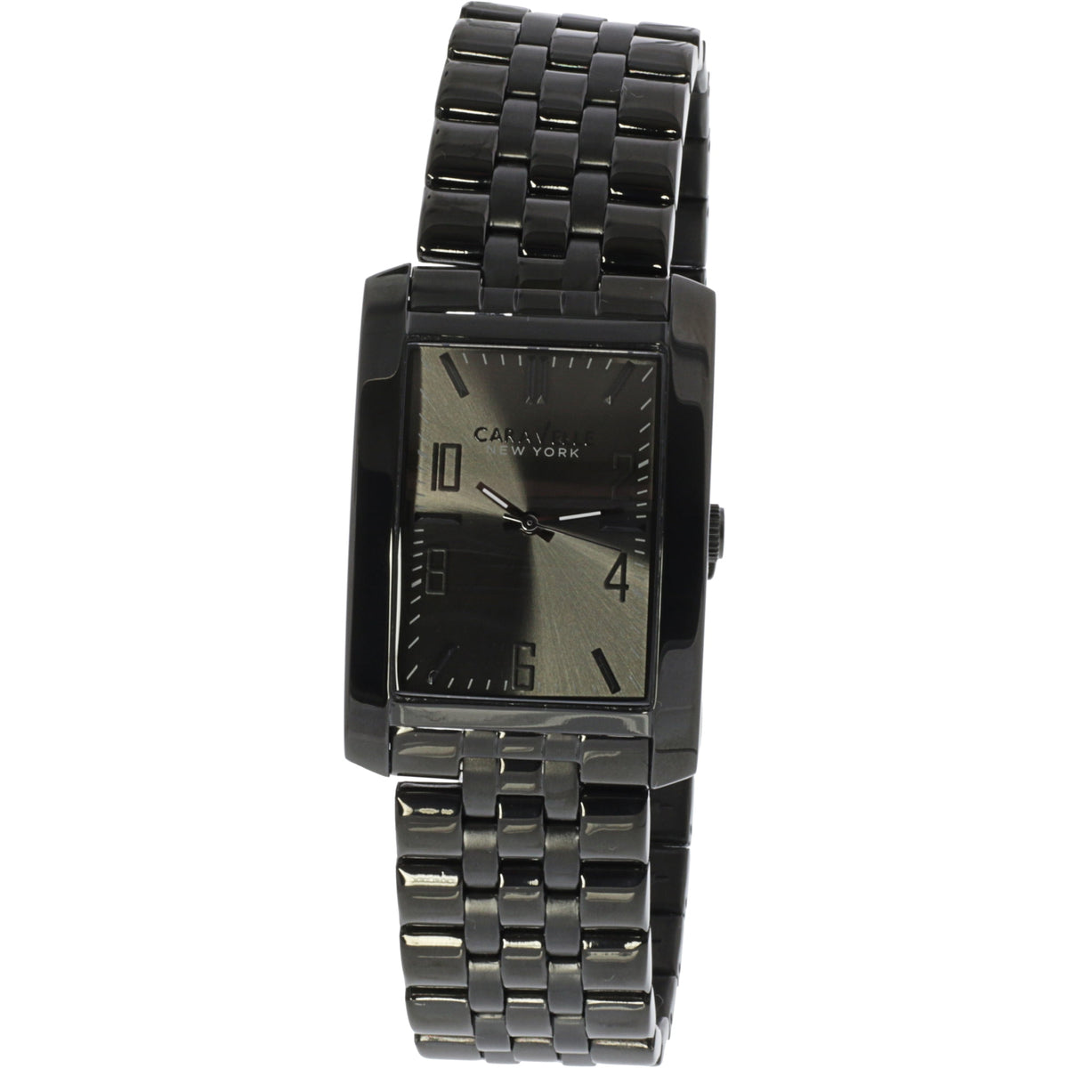 Caravelle Classic Collection Men's Black Bracelet Quartz Watch - 45A117