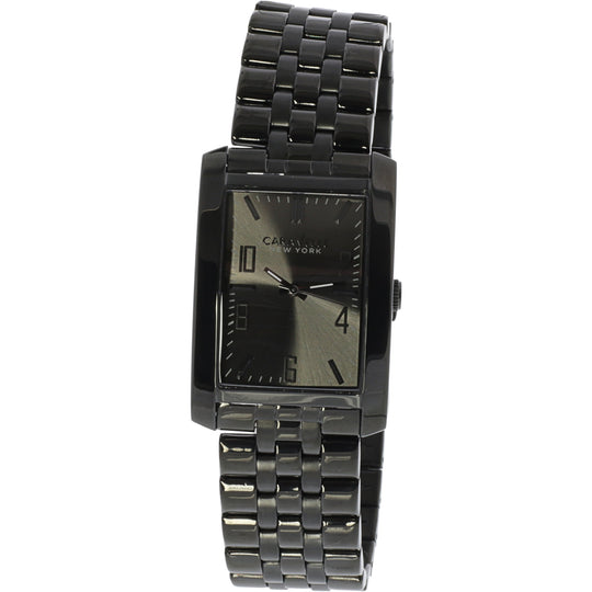 Caravelle Classic Collection Men's Black Bracelet Quartz Watch - 45A117