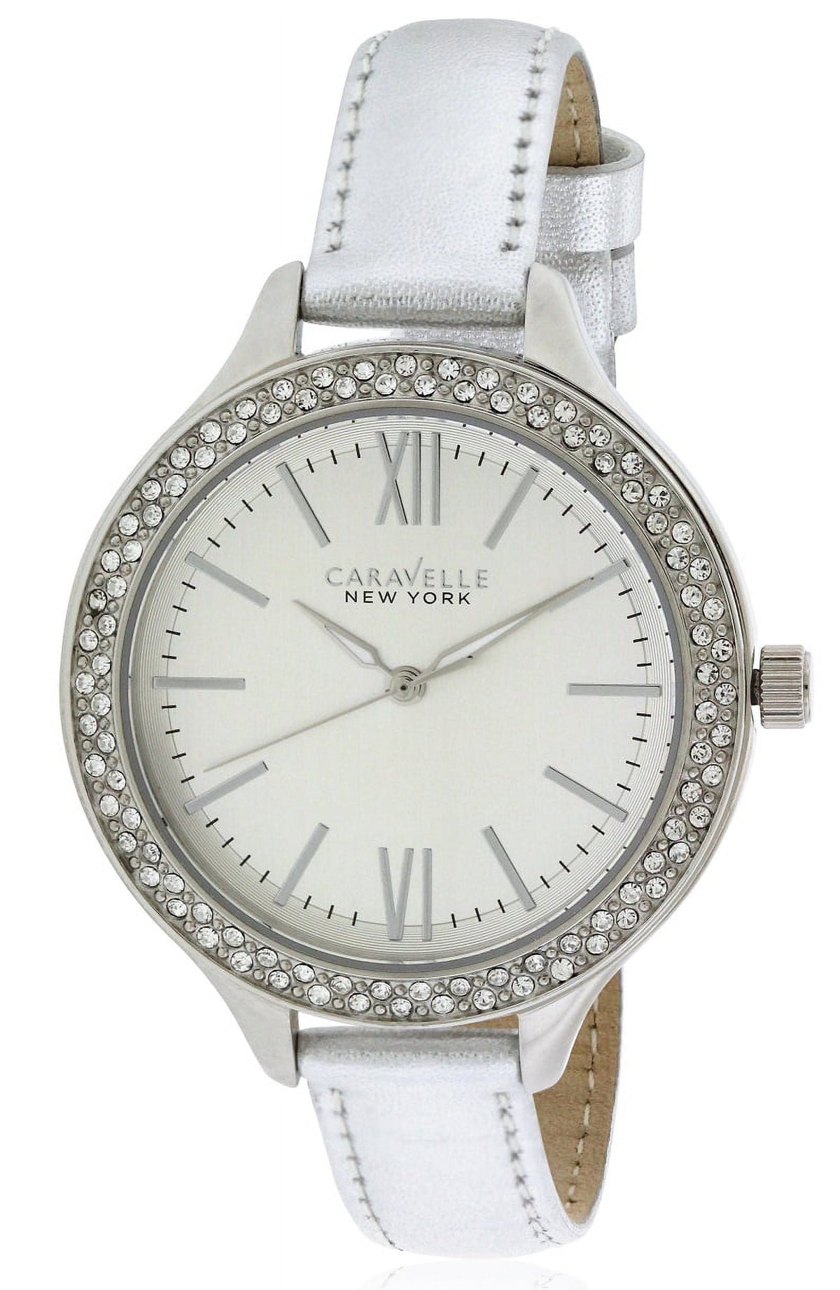 Bulova Caravelle by Bulova Women's Silver Strap Quartz Watch - 43L167
