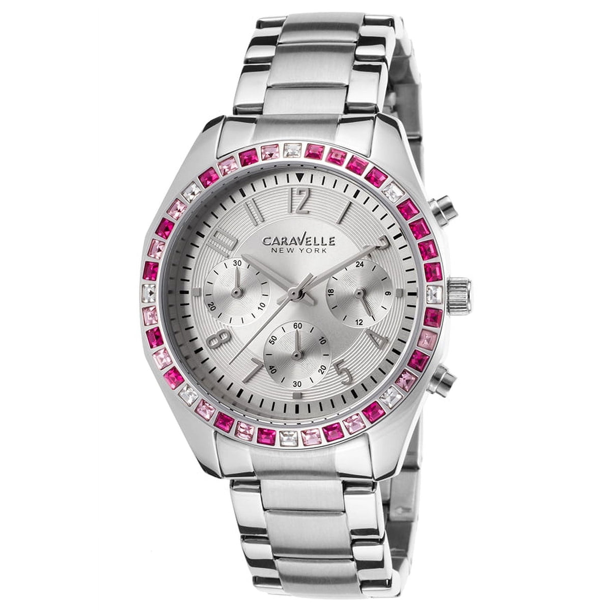 Caravelle Melissa Collection Women's Silver-tone Bracelet Quartz Watch - 43L172