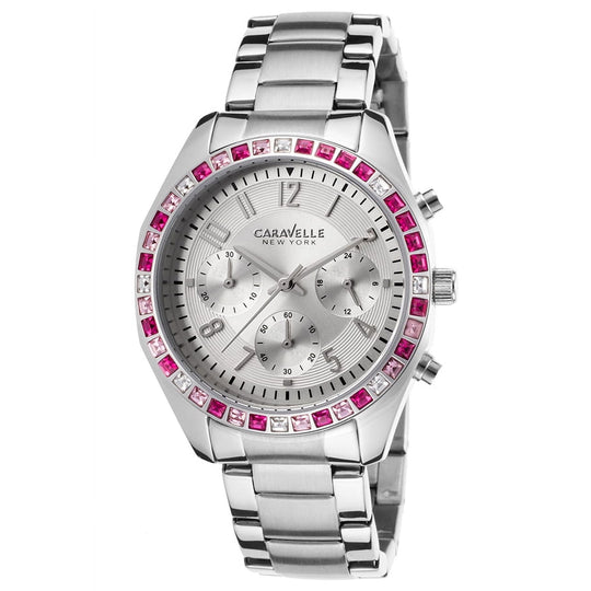 Caravelle Melissa Collection Women's Silver-tone Bracelet Quartz Watch - 43L172