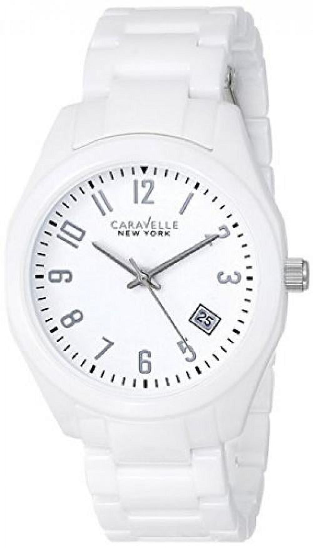 Bulova Caravelle New York Melissa Women's White Bracelet Quartz Watch - 45M107