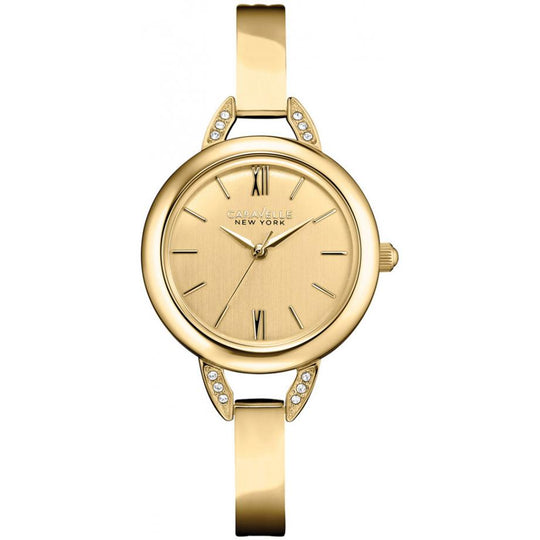 Caravelle New York by Bulova Women's Gold-tone Bracelet Quartz Watch - 44L129