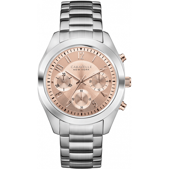 Caravelle Melissa Collection Women's Silver-tone Bracelet Quartz Watch - 45L143