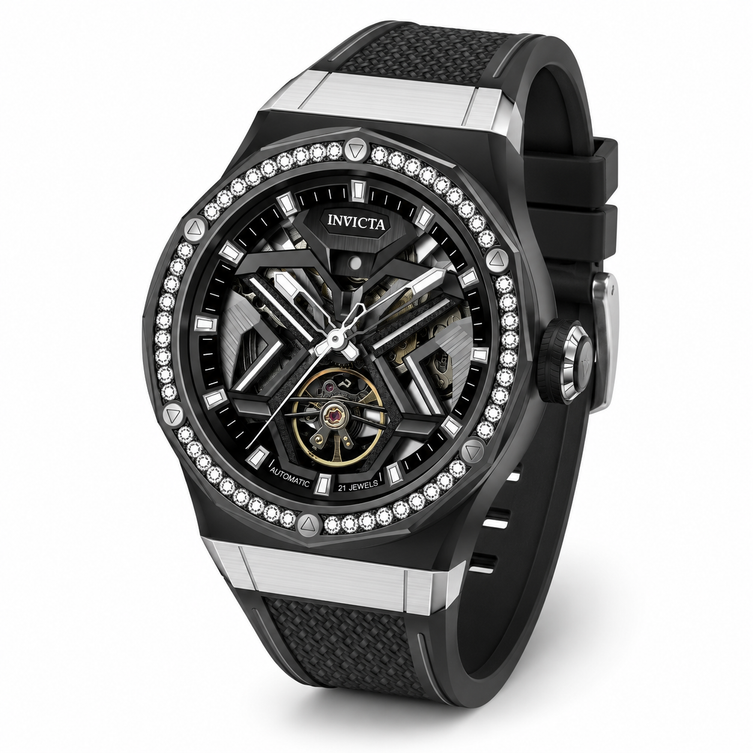 Invicta Men's 70133 Objet D Art Mechanical JH3106 Steel Dial Watch