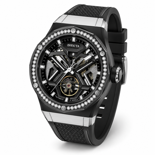 Invicta Men's 70133 Objet D Art Mechanical JH3106 Steel Dial Watch