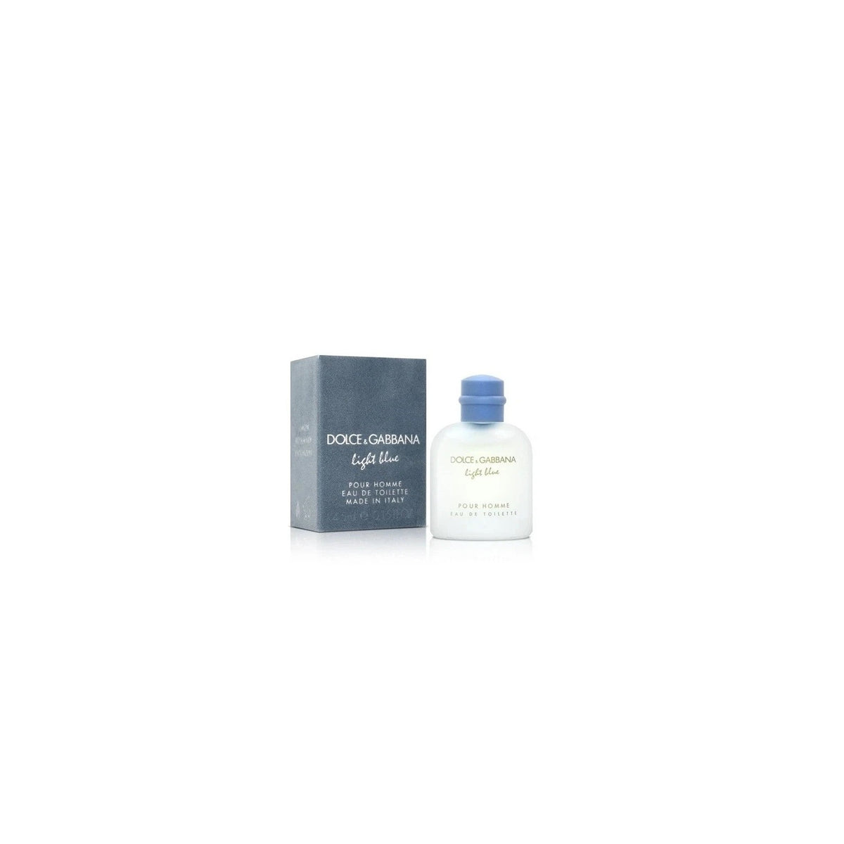 D&G Light Blue Pour Homme Eau De Toilette Splash 0.15 OZ (4.5 ml) For Men