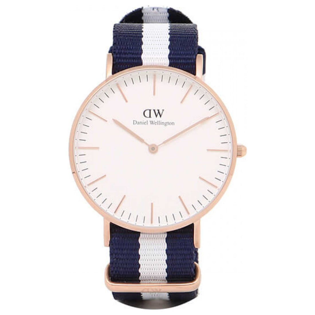Daniel Wellington Glasgow Women's Blue and White Strap Quartz Watch - 0503DW