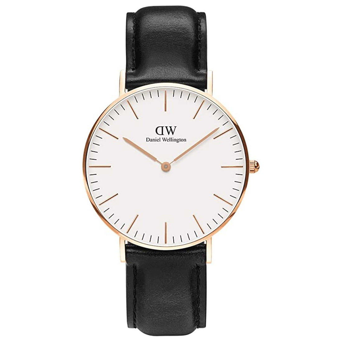 Daniel Wellington Sheffield Unisex Black Strap Quartz Watch - 0508DW