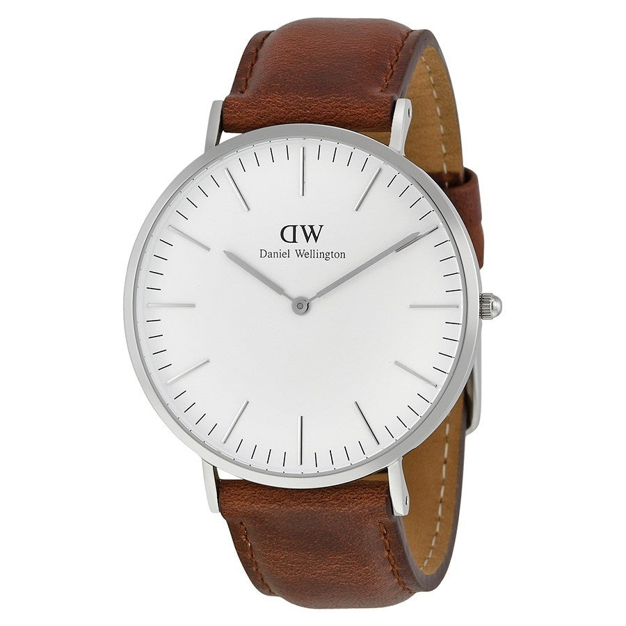 Daniel Wellington St. Mawes Men's Brown Strap Quartz Watch - DW00100021