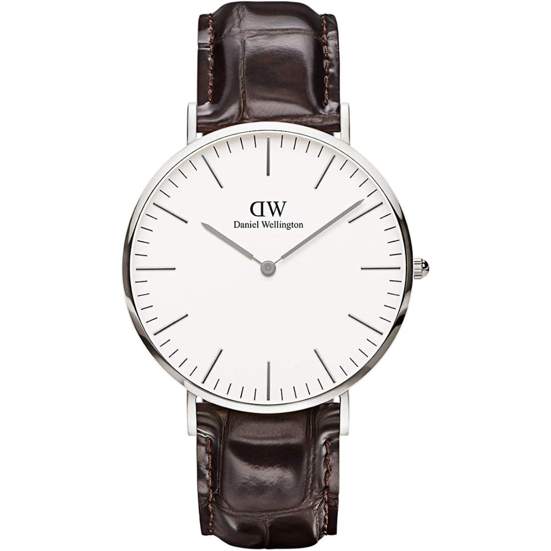 Daniel Wellington York Men's Brown Strap Quartz Watch - DW00100025