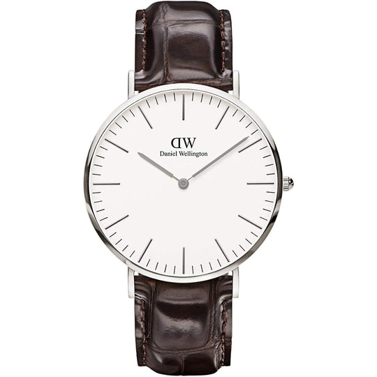 Daniel Wellington York Men's Brown Strap Quartz Watch - DW00100025