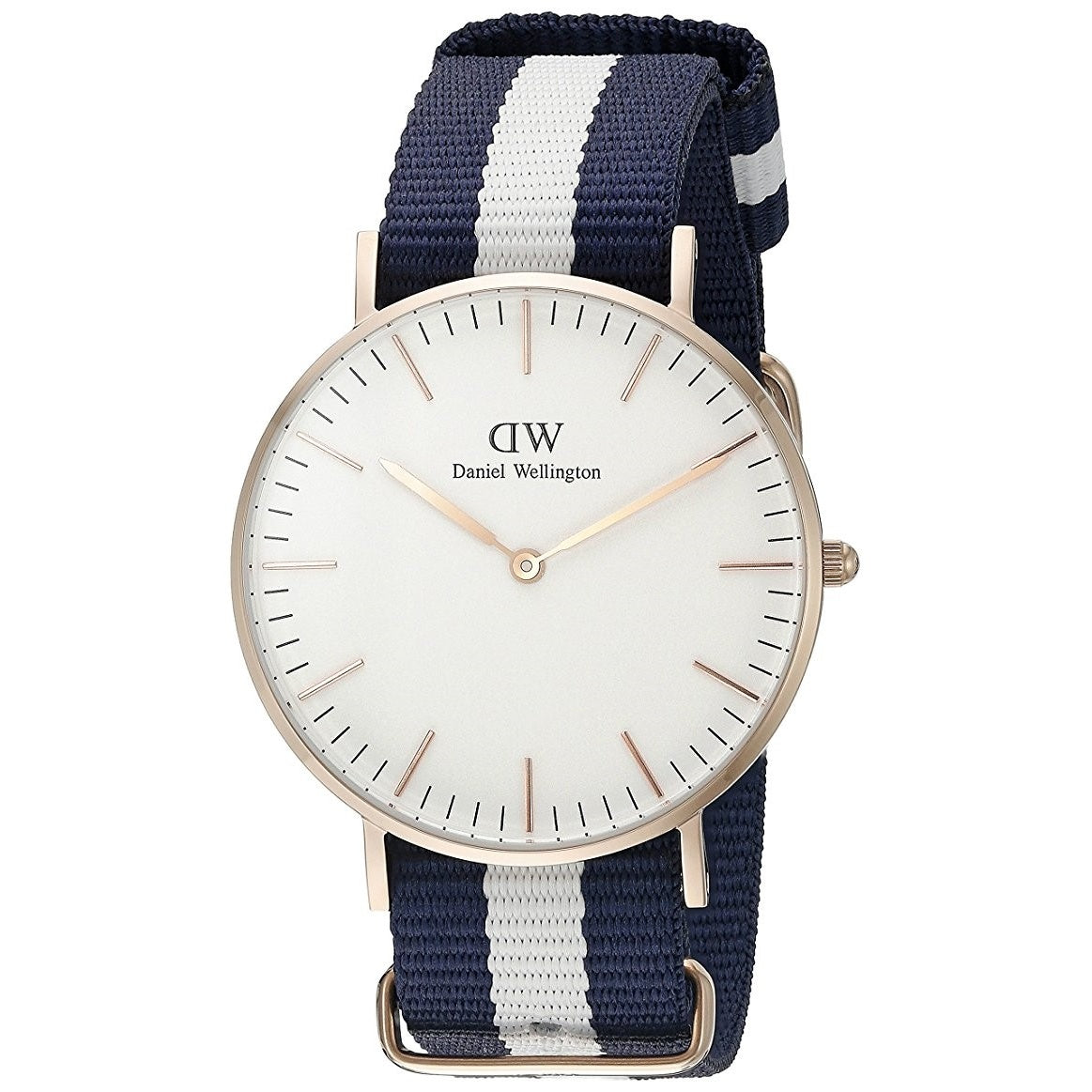 Daniel Wellington Glasgow Women's Blue and White Strap Quartz Watch - DW00100031