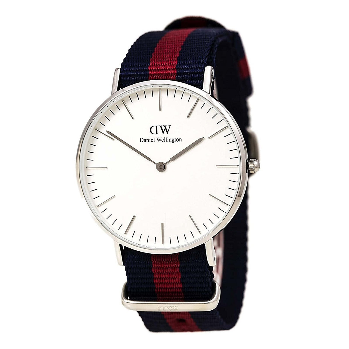 Daniel Wellington Oxford Women's Blue and Red Strap Quartz Watch - DW00100046