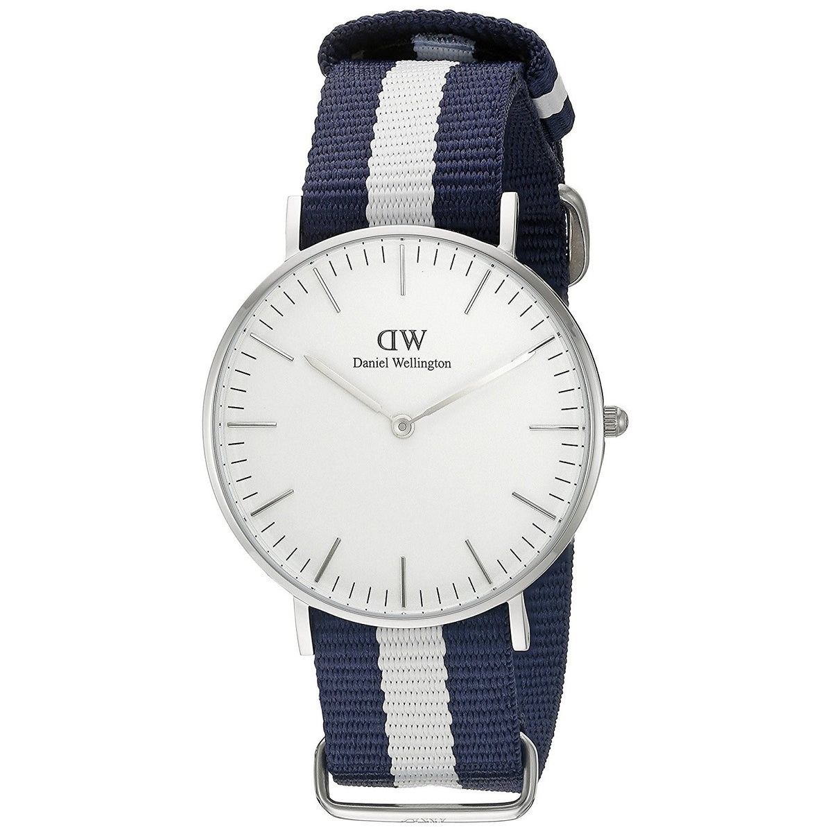 Daniel Wellington Glasgow Women's Blue and White Strap Quartz Watch - DW00100047