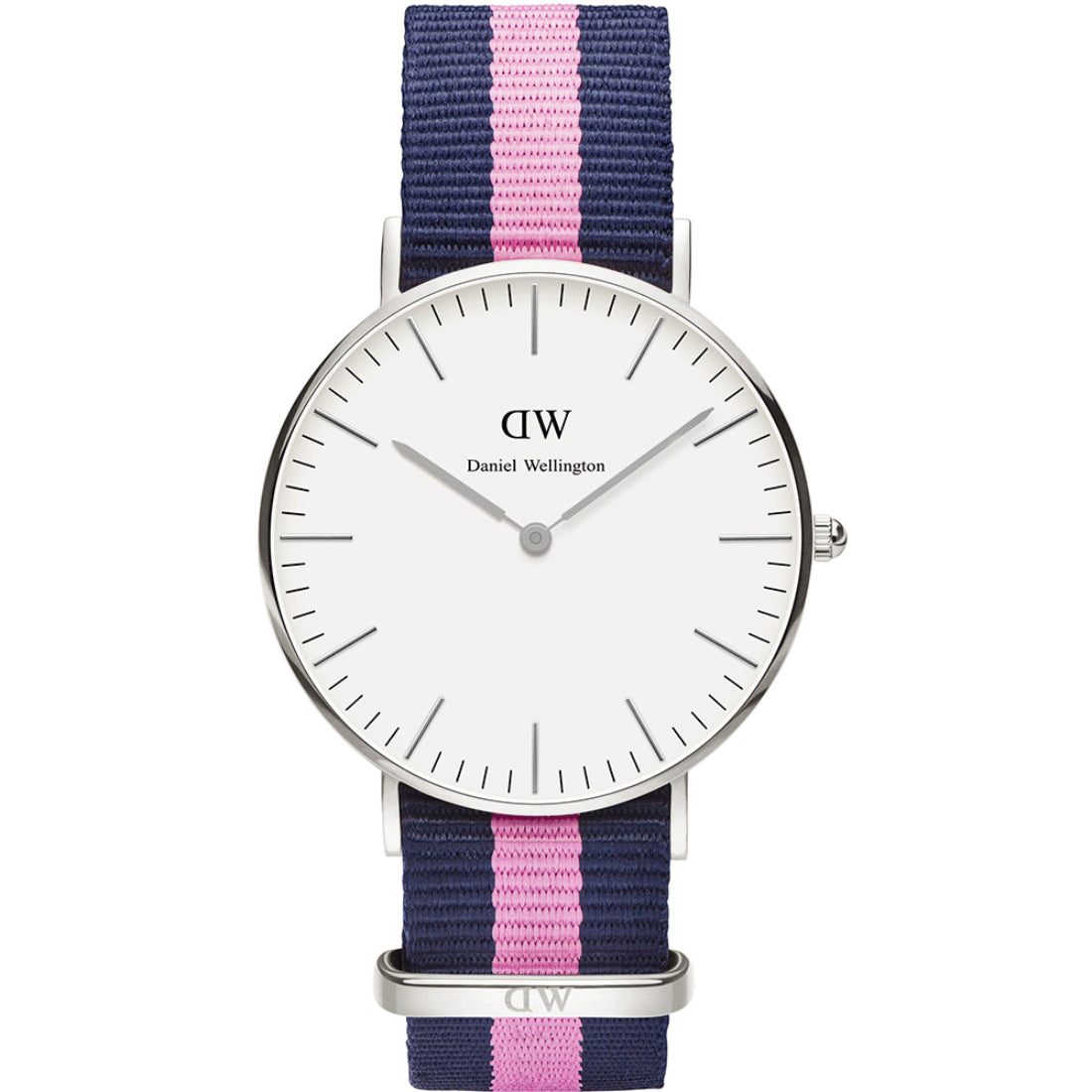 Daniel Wellington Winchester Women's Blue and Pink Strap Quartz Watch - DW00100049