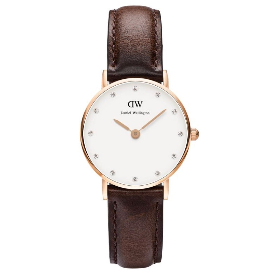 Daniel Wellington Bristol Women's Brown Strap Quartz Watch - DW00100062