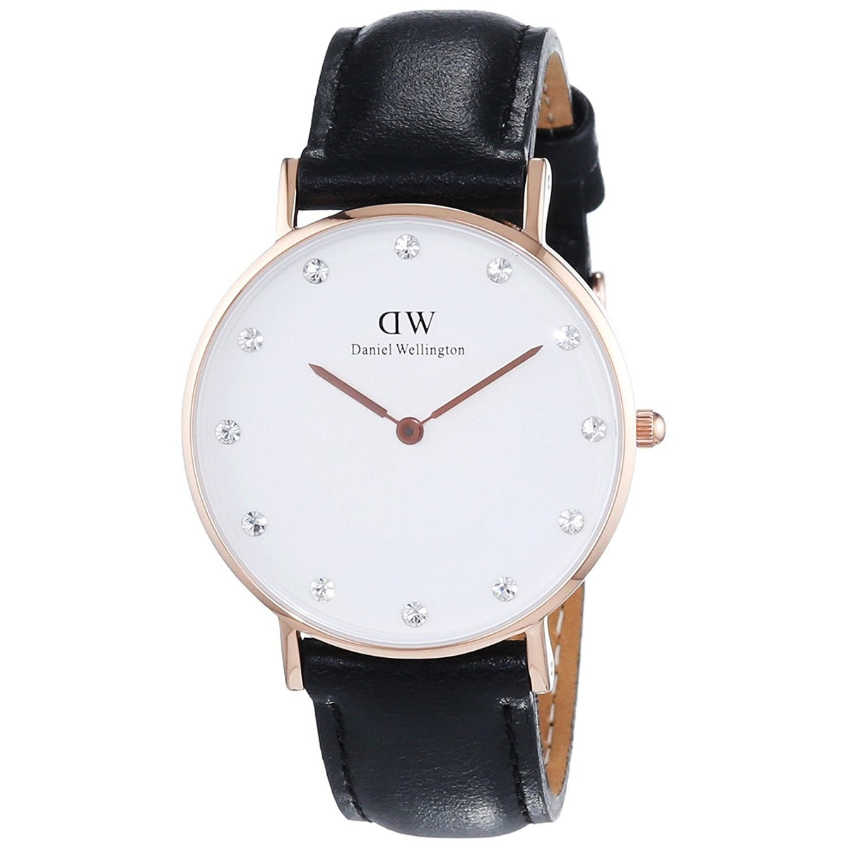 Daniel Wellington Sheffield Women's Black Strap Quartz Watch - DW00100076