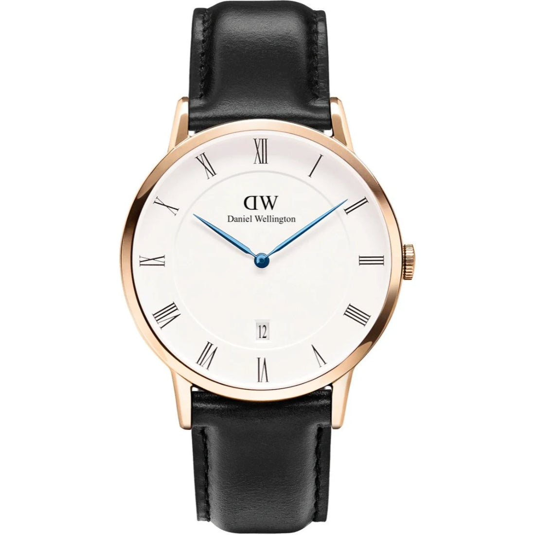 Daniel Wellington Dapper Sheffield Men's Black Strap Quartz Watch - DW00100084