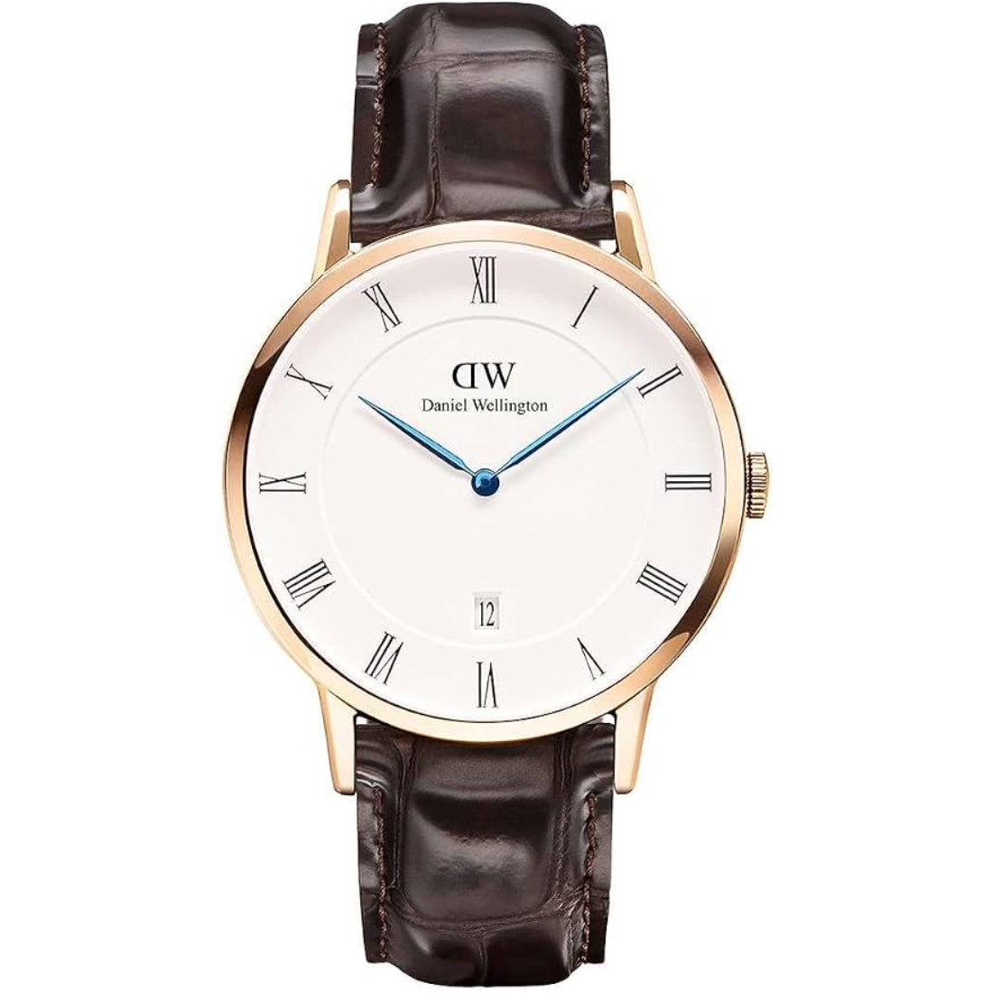 Daniel Wellington Dapper York Adult Brown Strap Quartz Watch - DW00100085